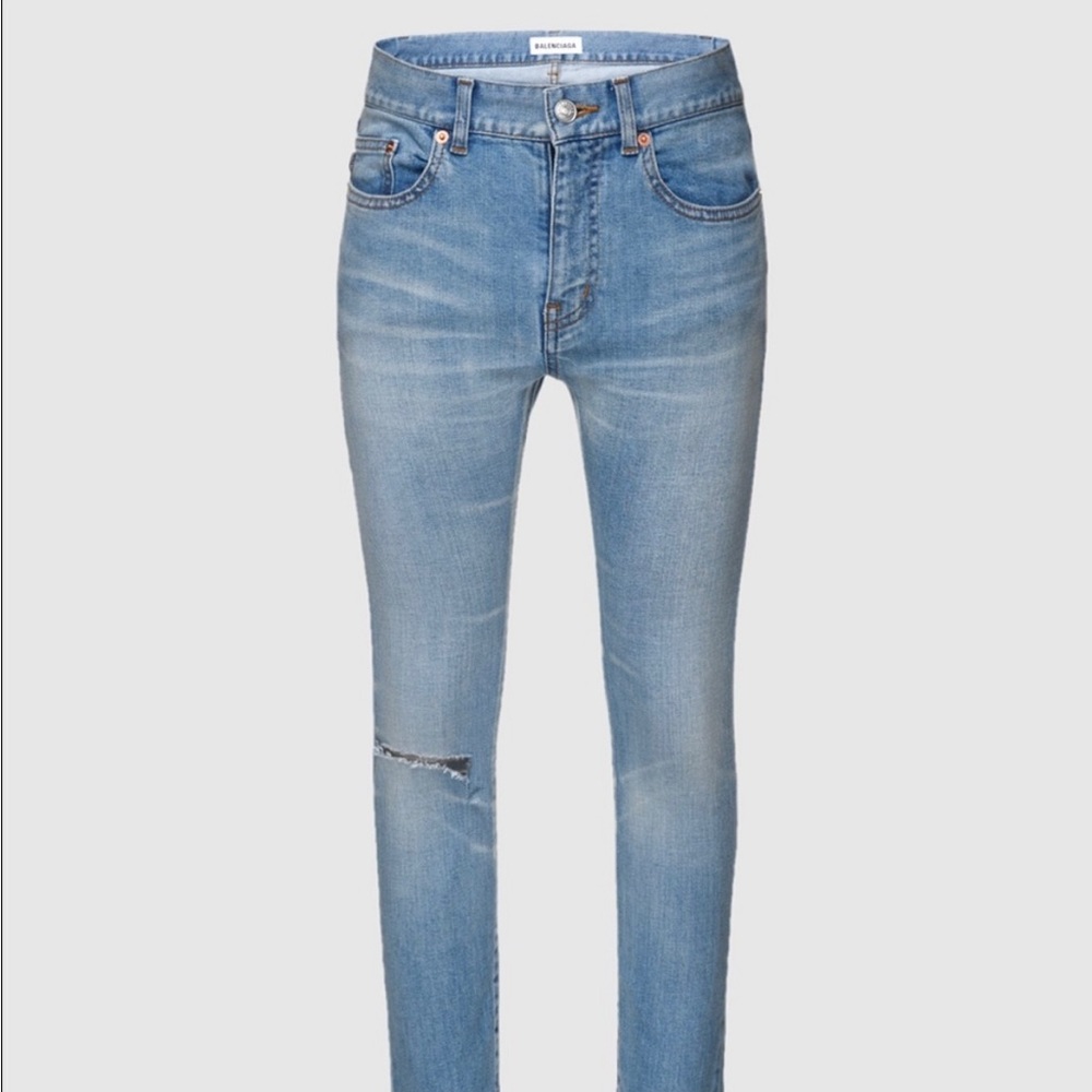 Brand new with tags and comes with box Balenciaga jeans size 28.